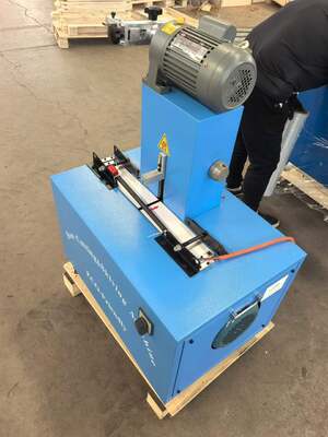 Un bon prix. Machine électrique de découpe et de découpe de tuyaux de 2 pouces, couleur bleue, 6-51mm, avec tension 220V/380V et 10 matrices interchangeables, deux fonctions en une seule machine en ligne