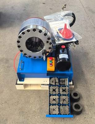 Un bon prix. Machine de sertissage de tuyaux hydrauliques 2 pouces 12V/24V avec une force de sertissage de 600T, 10 matrices et une plage de 6-51 mm pour le chargement de voiture en ligne