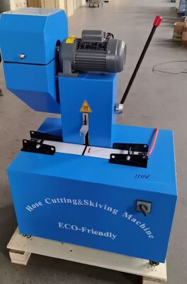 Un bon prix. 2 pouces couleur bleue électrique de 6 à 51 mm Machine de coupe de tuyau et de skiving avec dispositifs de protection 220V / 380V / 110v tension et 10 matrices interchangeables deux fonctions en une machine online